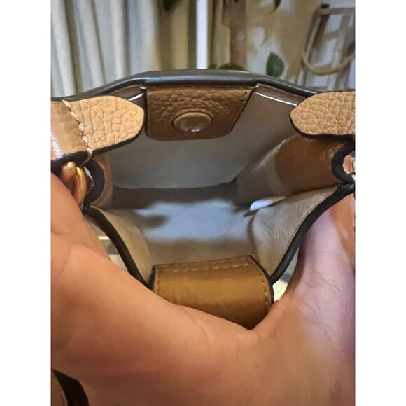 NEW WT AUTHENTIC TORY BURCH CAMEL THEA CROSSBODY - Picture 7 of 11